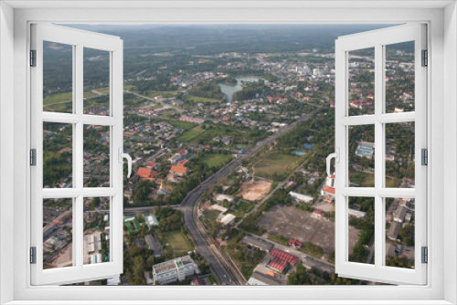 cityscape of yala city, thailand