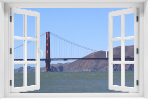 Fototapeta Naklejka Na Ścianę Okno 3D - Golden Gate Bridge - San Francisco