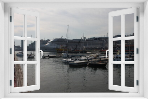 Fototapeta Naklejka Na Ścianę Okno 3D - Genova