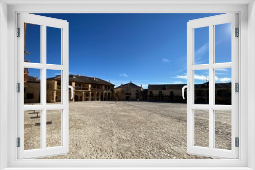 Fototapeta Naklejka Na Ścianę Okno 3D - Antiguo pueblo de Pedraza, Castilla y León; España