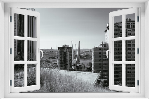 Fototapeta Naklejka Na Ścianę Okno 3D - cityscape