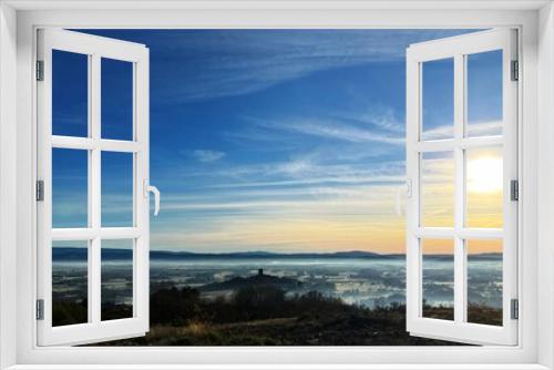 Fototapeta Naklejka Na Ścianę Okno 3D - Paraje de O Val da Limia, Galicia