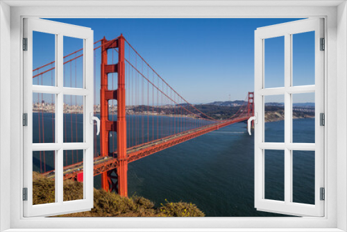 Fototapeta Naklejka Na Ścianę Okno 3D - Golden Gate, San Francisco