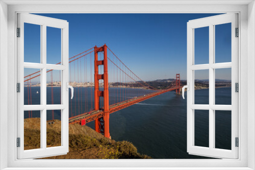 Fototapeta Naklejka Na Ścianę Okno 3D - Golden Gate, San Francisco