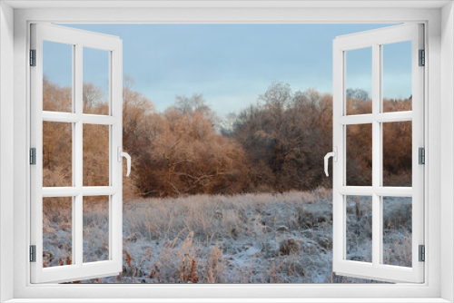 Fototapeta Naklejka Na Ścianę Okno 3D - winter mood
