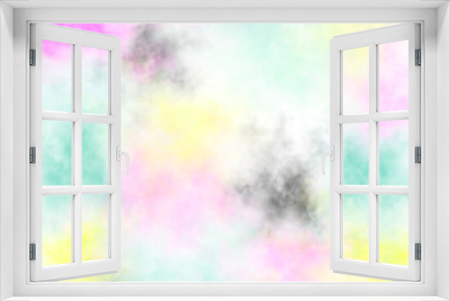 Fototapeta Naklejka Na Ścianę Okno 3D - abstract multicolored spots on white background