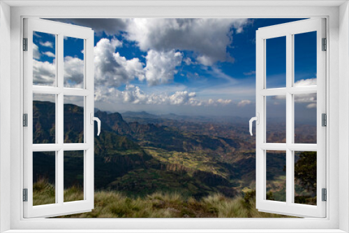 Fototapeta Naklejka Na Ścianę Okno 3D - Simiengebirge Äthiopien