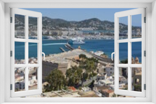 Fototapeta Naklejka Na Ścianę Okno 3D - Port of Ibiza