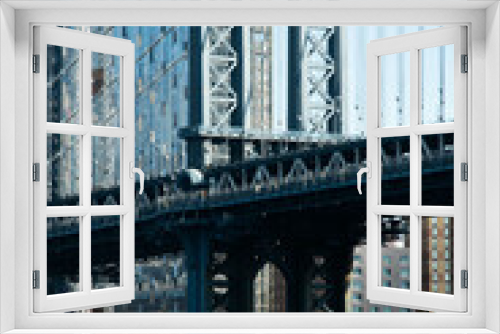Fototapeta Naklejka Na Ścianę Okno 3D - Brooklyn Bridge
