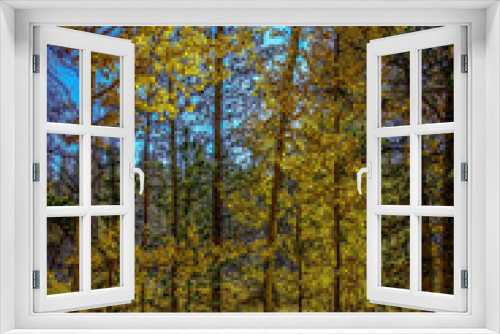 Fototapeta Naklejka Na Ścianę Okno 3D - Aspen Season