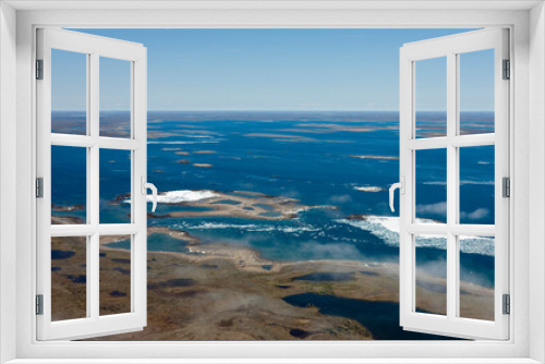 Fototapeta Naklejka Na Ścianę Okno 3D - West Coast of Hudson Bay from Whale Cove to Rankin Inlet Nunavut