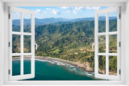 Fototapeta Naklejka Na Ścianę Okno 3D - Pacific Coastline of Nicoya Peninsula Costa Rica