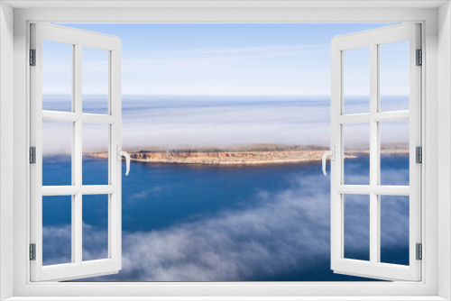 Fototapeta Naklejka Na Ścianę Okno 3D - Castle Island Nunavik Quebec Canada