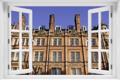 Fototapeta Naklejka Na Ścianę Okno 3D - Classic british homes