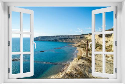 Fototapeta Naklejka Na Ścianę Okno 3D - Zapallo Bay, Episkopi, Cyprus - Limassol 
