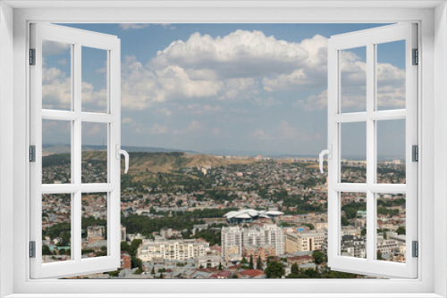 Fototapeta Naklejka Na Ścianę Okno 3D - View of Tbilisi
