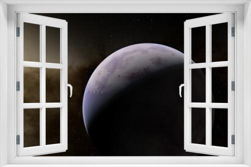 Fototapeta Naklejka Na Ścianę Okno 3D - science fiction wallpaper, beauty of deep space, 3d illustration