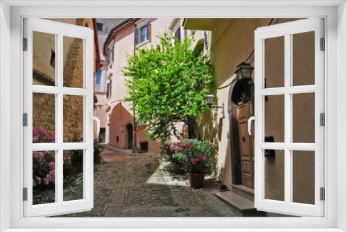 Fototapeta Naklejka Na Ścianę Okno 3D - I vicoli di Trevi - Umbria