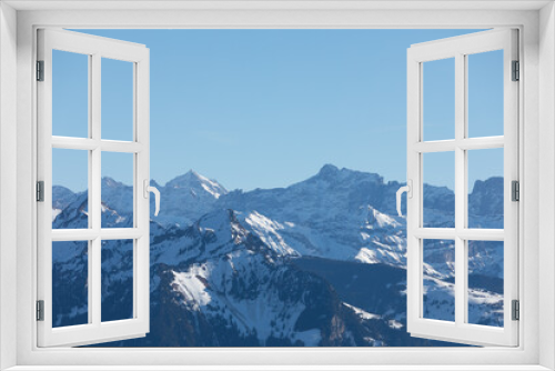 Fototapeta Naklejka Na Ścianę Okno 3D - Die Alpen
