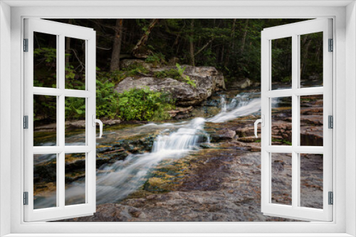Fototapeta Naklejka Na Ścianę Okno 3D - Trail to Lonesome Lake, White Mountains, New Hampshire
