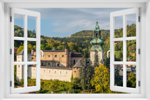 Fototapeta Naklejka Na Ścianę Okno 3D - The Old Castle in Banska Stiavnica, Slovakia.