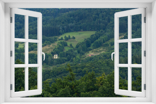 Fototapeta Naklejka Na Ścianę Okno 3D - Landscape of the Owl Mountains - Lower Silesia