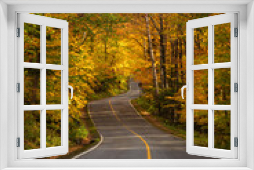 Fototapeta Naklejka Na Ścianę Okno 3D - Fall Season in Western Massachusetts