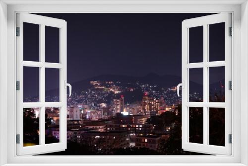Fototapeta Naklejka Na Ścianę Okno 3D - 日本 長崎 夜景 