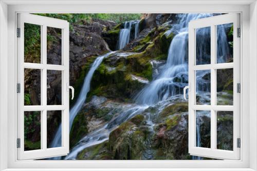 Fototapeta Naklejka Na Ścianę Okno 3D - Wasserfall Snowdonia NP, Wales