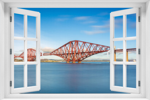 Fototapeta Naklejka Na Ścianę Okno 3D - Forth Bridge, Scotland.