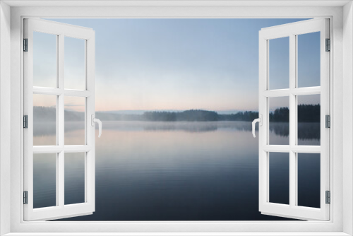 Fototapeta Naklejka Na Ścianę Okno 3D - a finnish lake