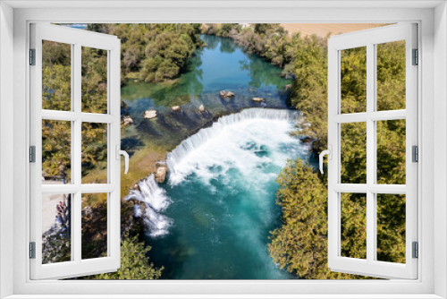 Fototapeta Naklejka Na Ścianę Okno 3D - Manavgat Waterfall in Turkey