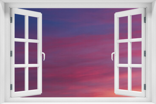 Fototapeta Naklejka Na Ścianę Okno 3D - Niebo z widokiem na spektakularny zachód słońca.