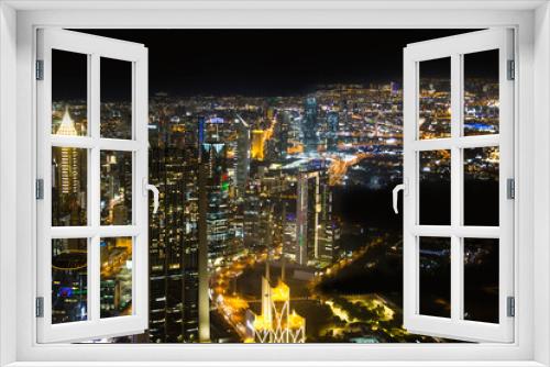 Fototapeta Naklejka Na Ścianę Okno 3D - Cityflight