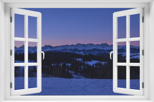 Fototapeta Naklejka Na Ścianę Okno 3D - Tatra Mountains