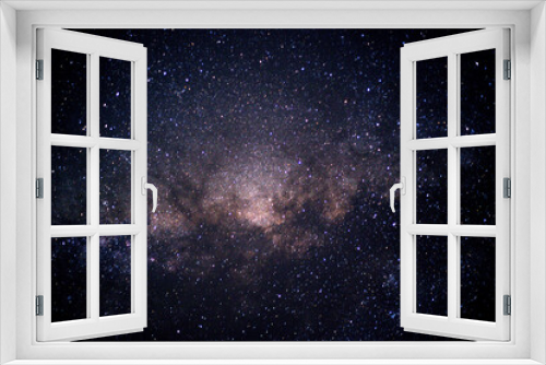 Fototapeta Naklejka Na Ścianę Okno 3D - Starry night magic sky.