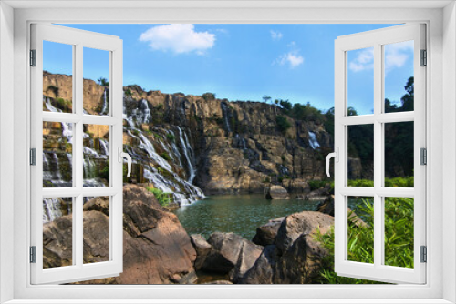 Fototapeta Naklejka Na Ścianę Okno 3D - The View Around Datanla Waterfall in Da Lat Vietnam.