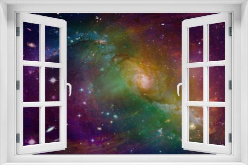 Fototapeta Naklejka Na Ścianę Okno 3D - Space stars and nebula