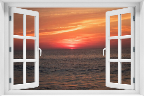 Fototapeta Naklejka Na Ścianę Okno 3D - eastern sunrise 