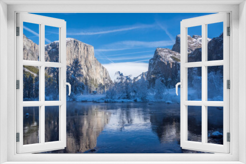 Fototapeta Naklejka Na Ścianę Okno 3D - Winter Wonderland