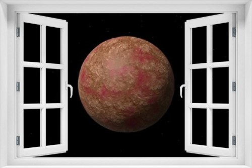 Fototapeta Naklejka Na Ścianę Okno 3D - Mars in space