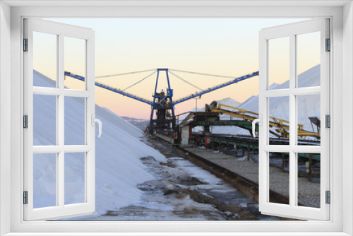 Fototapeta Naklejka Na Ścianę Okno 3D - Sea salt industry