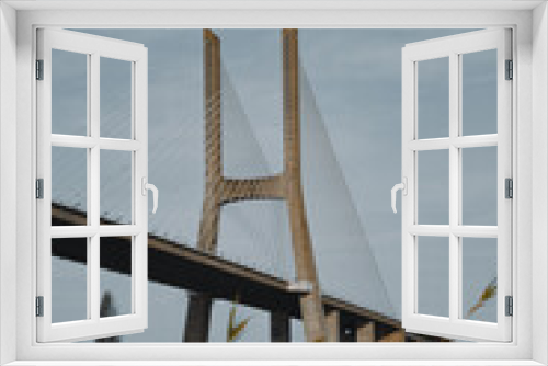 Fototapeta Naklejka Na Ścianę Okno 3D - Ponte Vasco da Gama, Lisboa