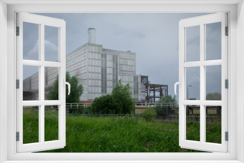 Fototapeta Naklejka Na Ścianę Okno 3D - IJssel centrale - Zwolle -