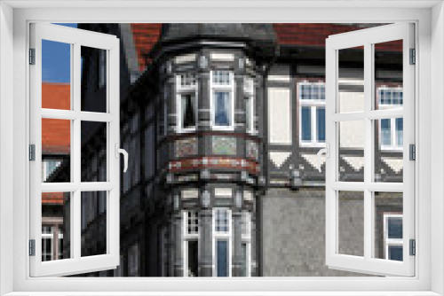 Fototapeta Naklejka Na Ścianę Okno 3D - Fachwerkhaus in Goslar