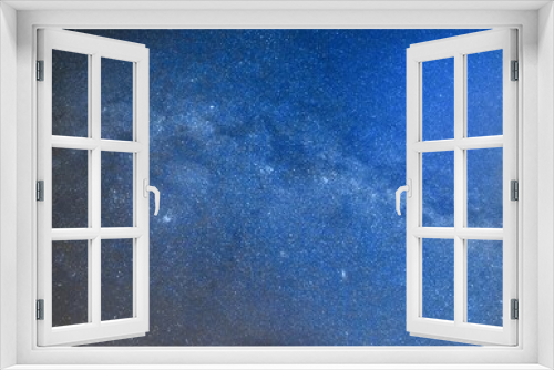 Fototapeta Naklejka Na Ścianę Okno 3D - milky way and starry sky