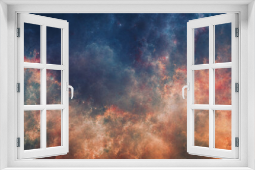 Fototapeta Naklejka Na Ścianę Okno 3D - Sunrise Emission Nebula