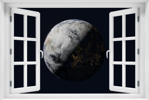 Fototapeta Naklejka Na Ścianę Okno 3D - Illustration of our planet in space