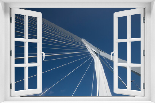 Fototapeta Naklejka Na Ścianę Okno 3D - Erasmus Bridge in Rotterdam, the Netherlands