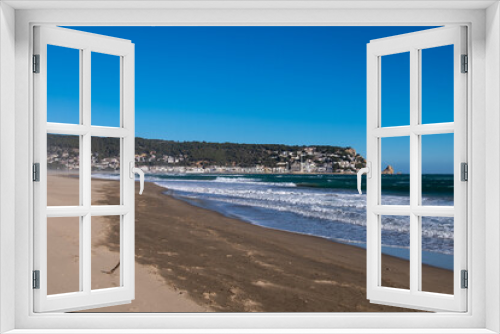 Fototapeta Naklejka Na Ścianę Okno 3D - Temporal playa Estartit